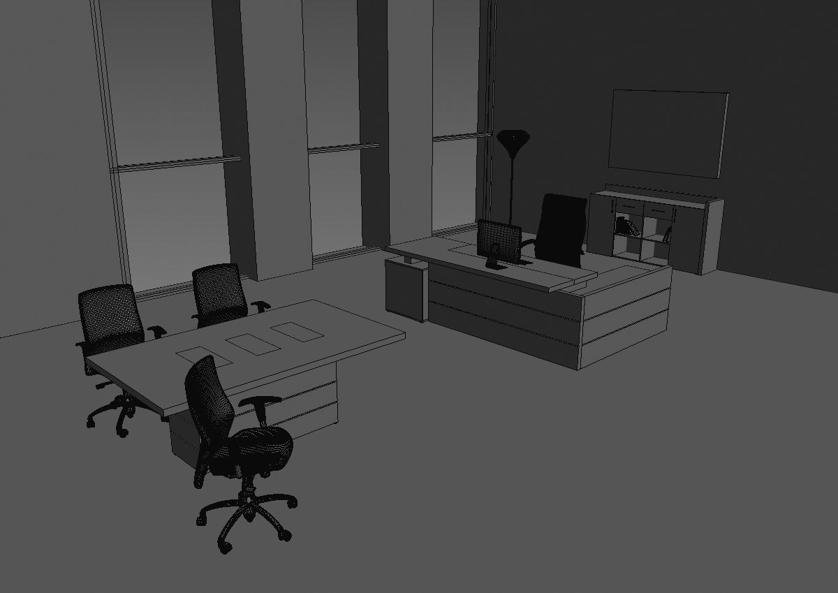 office interior md1299 a07 3D model_31