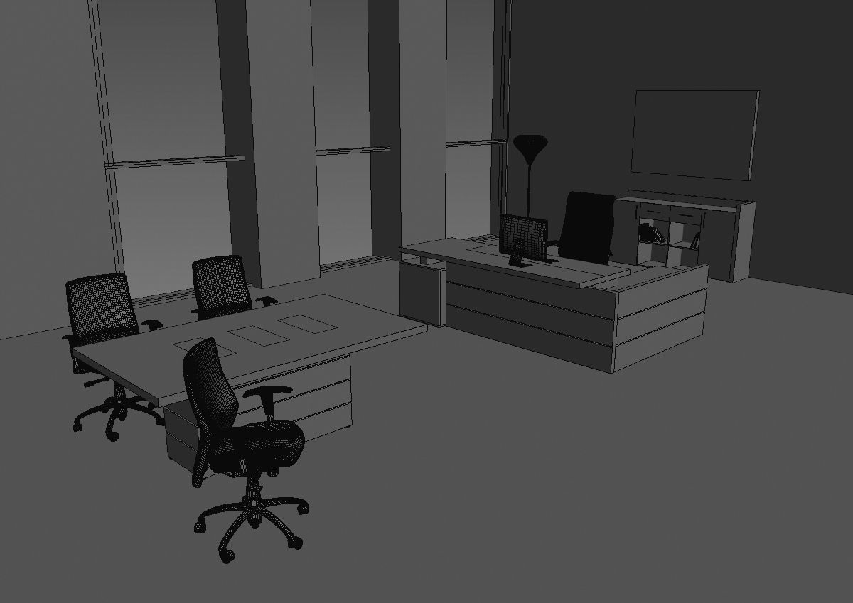 office interior md1299 a07 3D model_35