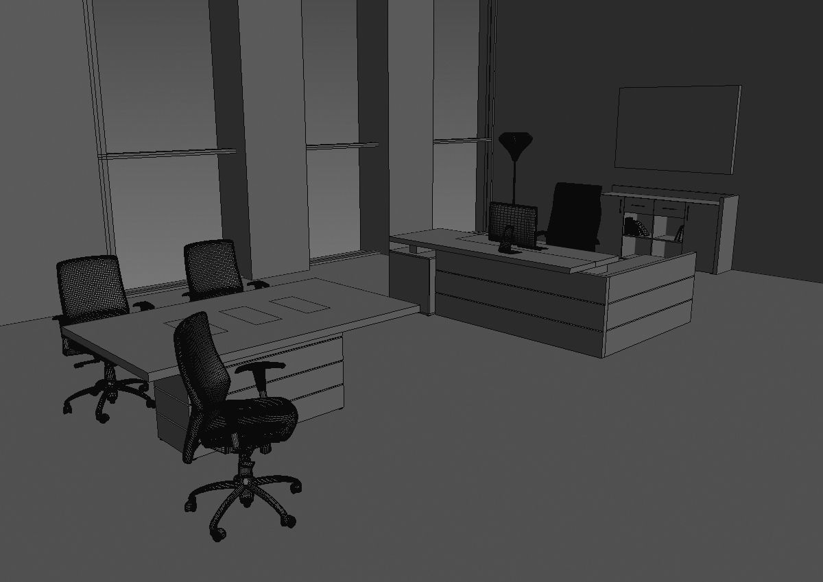 office interior md1299 a07 3D model_37