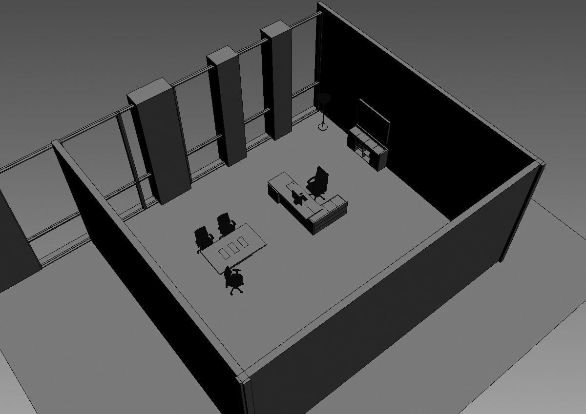 office interior md1299 a07 3D model_5