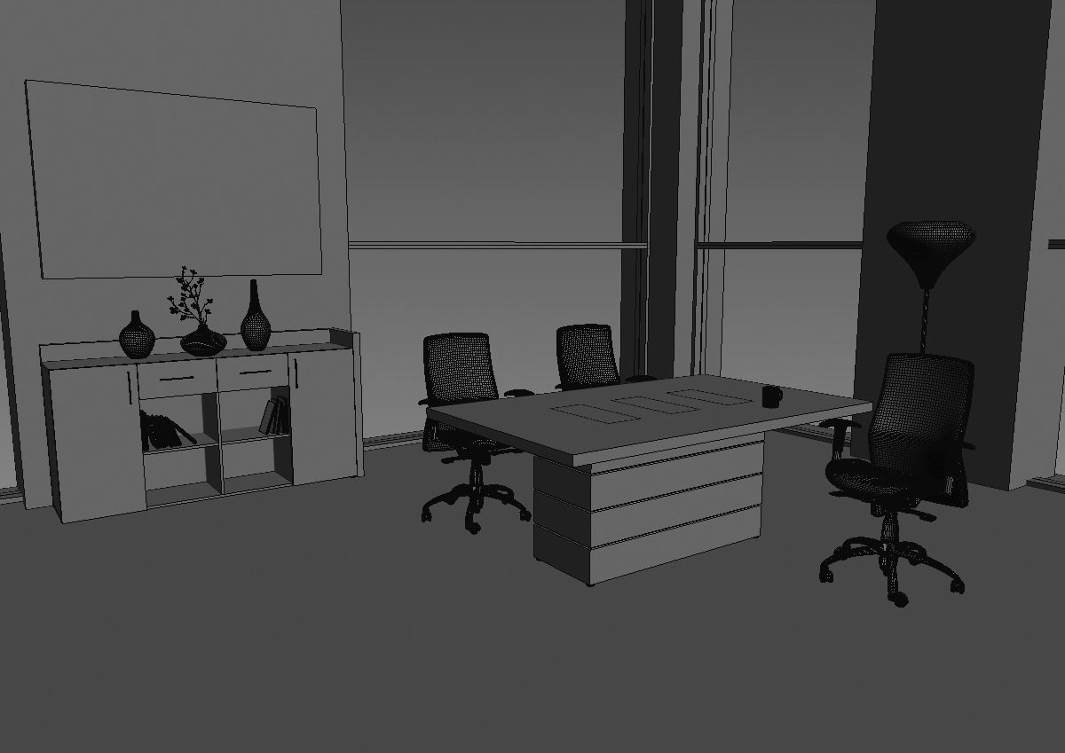 office interior md1299 a07 3D model_43