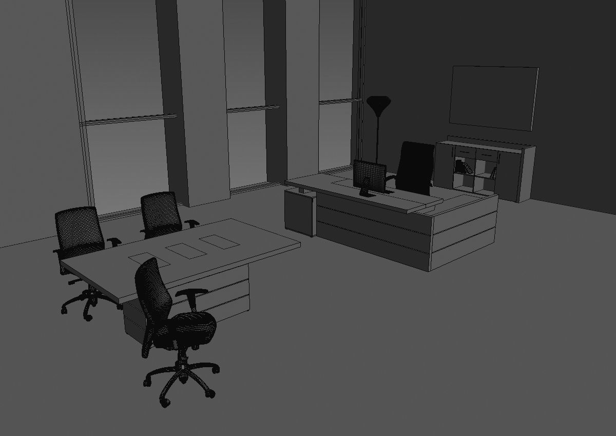 office interior md1299 a07 3D model_32