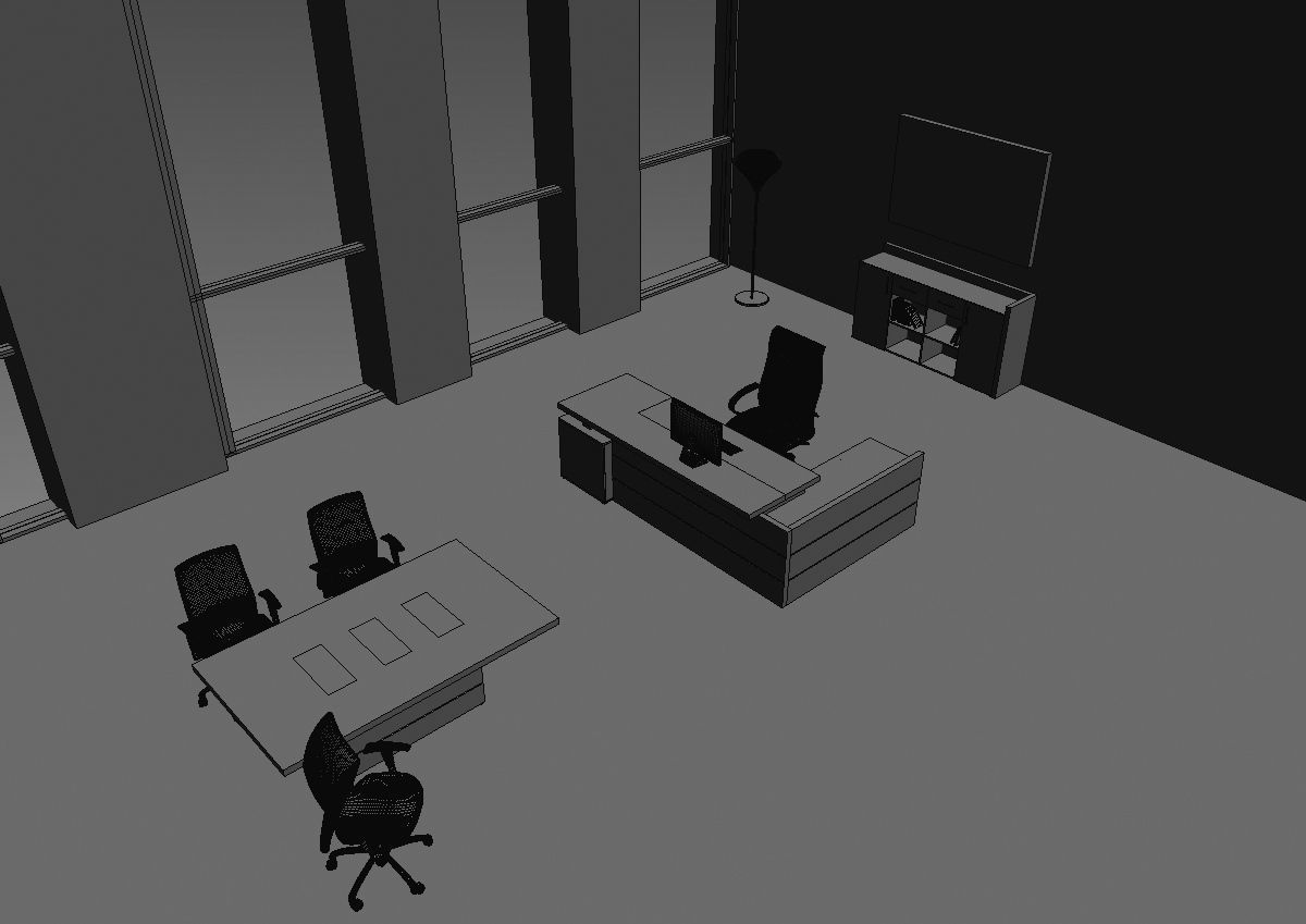 office interior md1299 a07 3D model_20