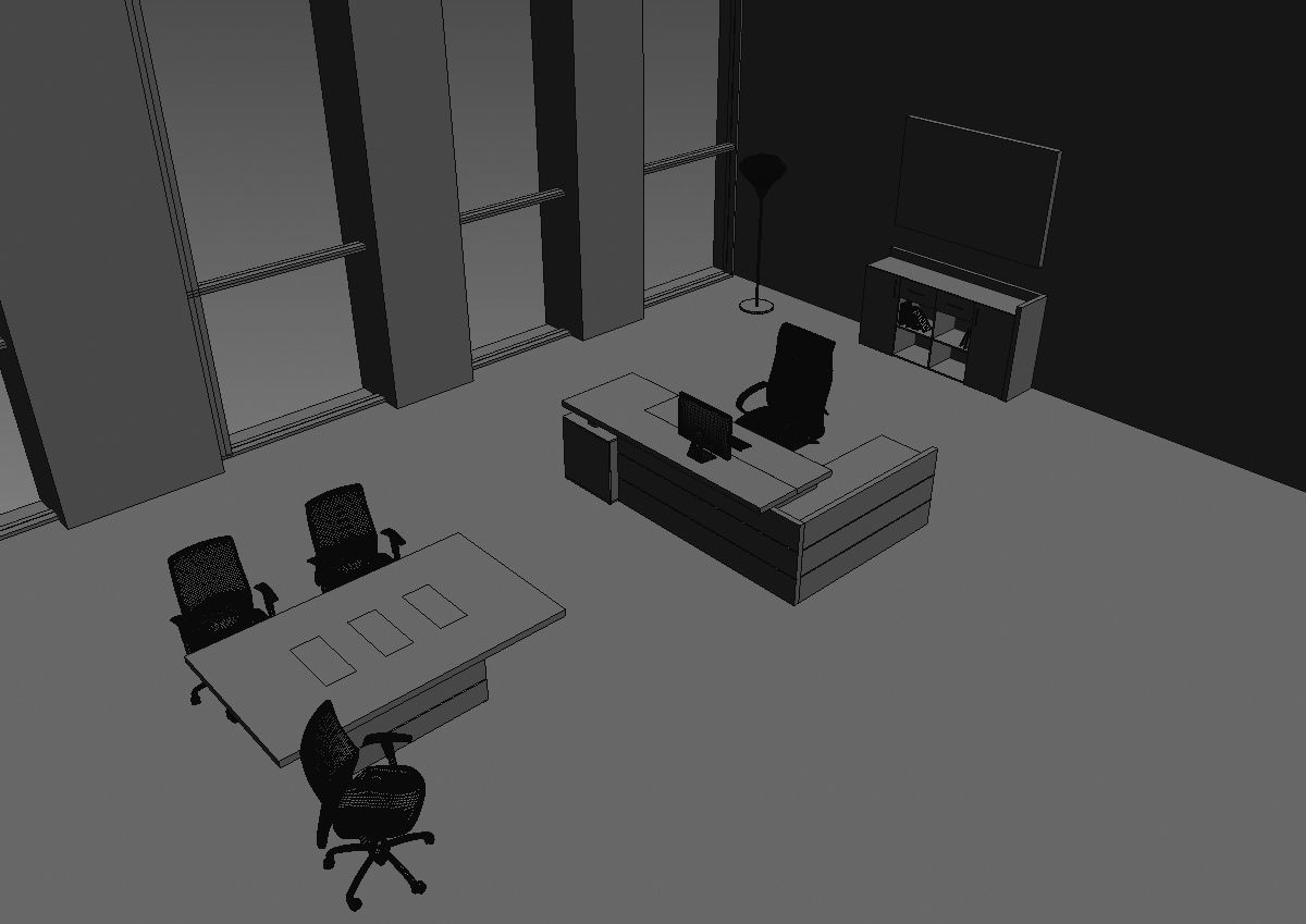 office interior md1299 a07 3D model_21