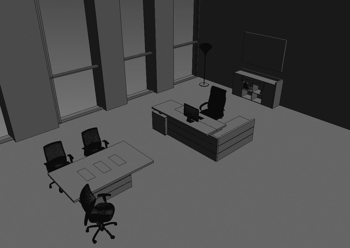 office interior md1299 a07 3D model_22