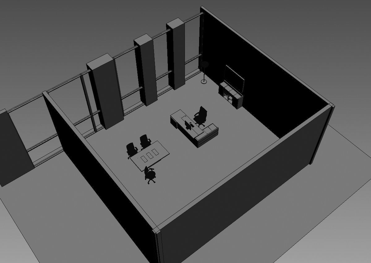 office interior md1299 a07 3D model_4