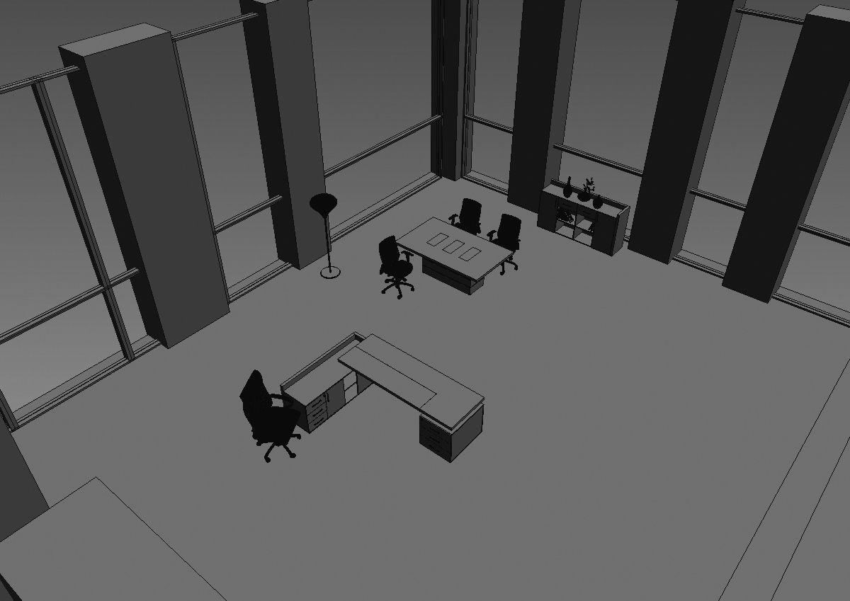 office interior md1299 b03 3D model_29