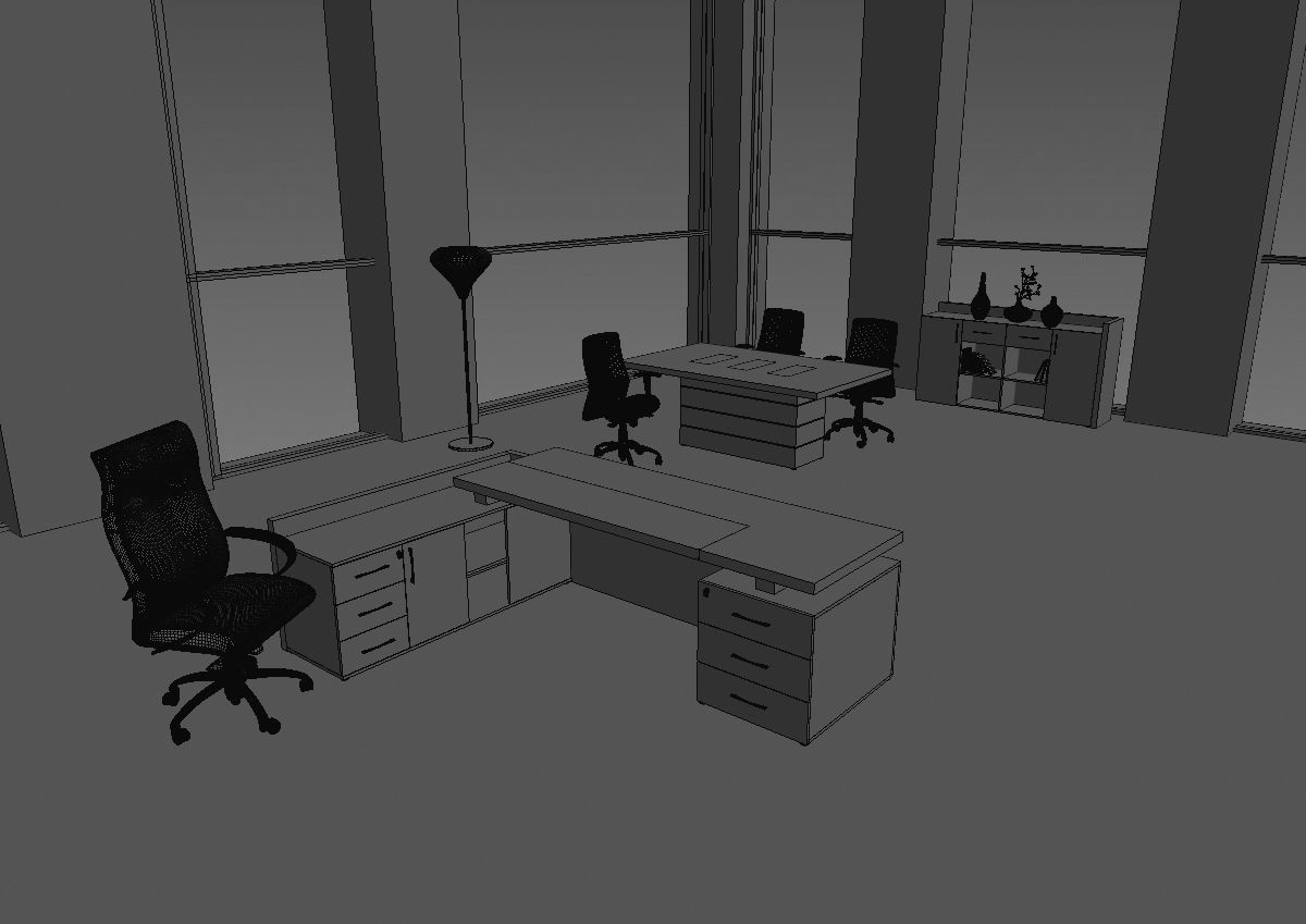 office interior md1299 b03 3D model_39