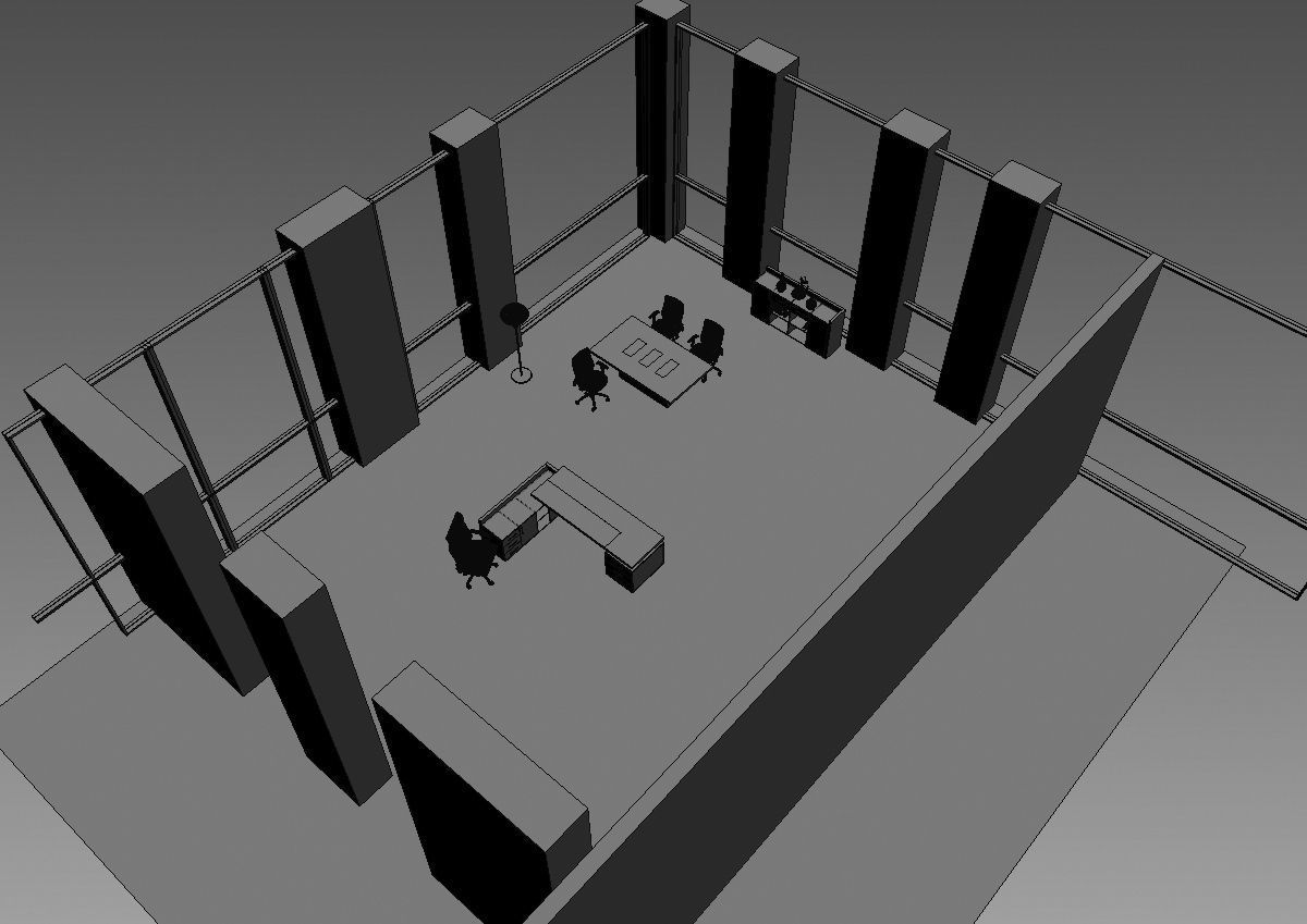 office interior md1299 b03 3D model_19