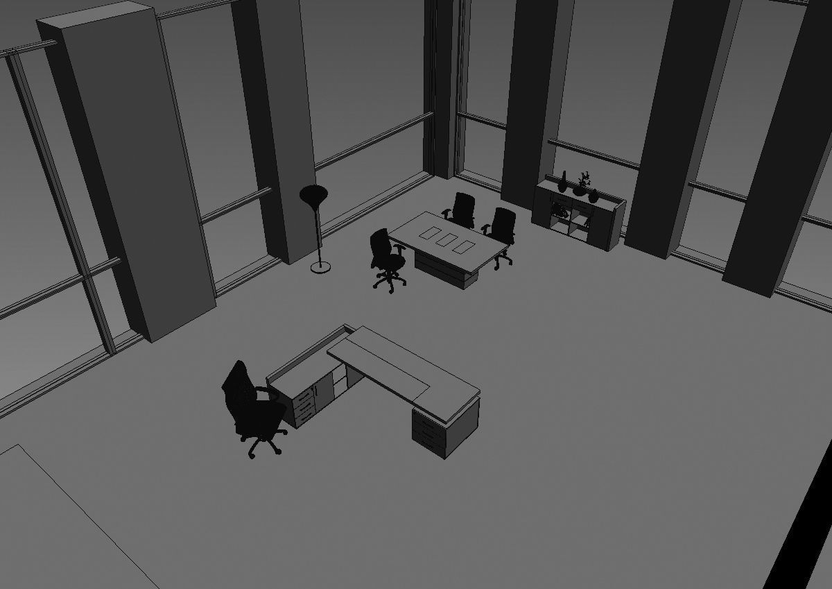 office interior md1299 b03 3D model_30