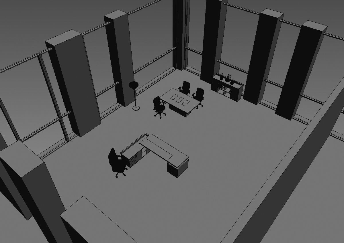 office interior md1299 b03 3D model_26