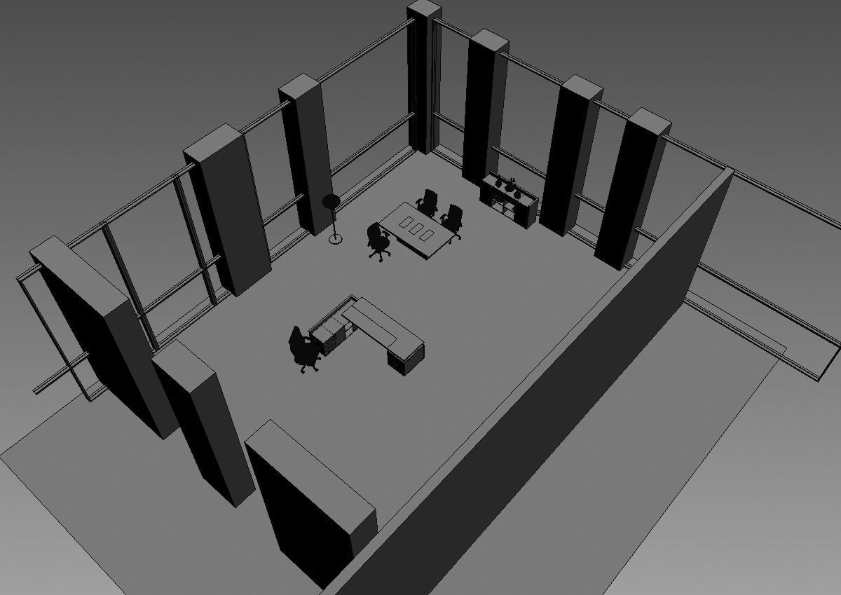 office interior md1299 b03 3D model_18