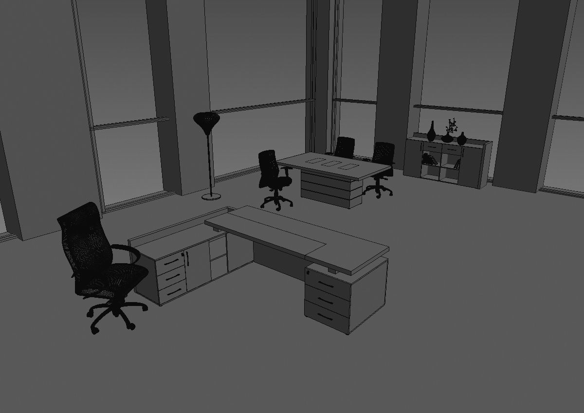 office interior md1299 b03 3D model_37