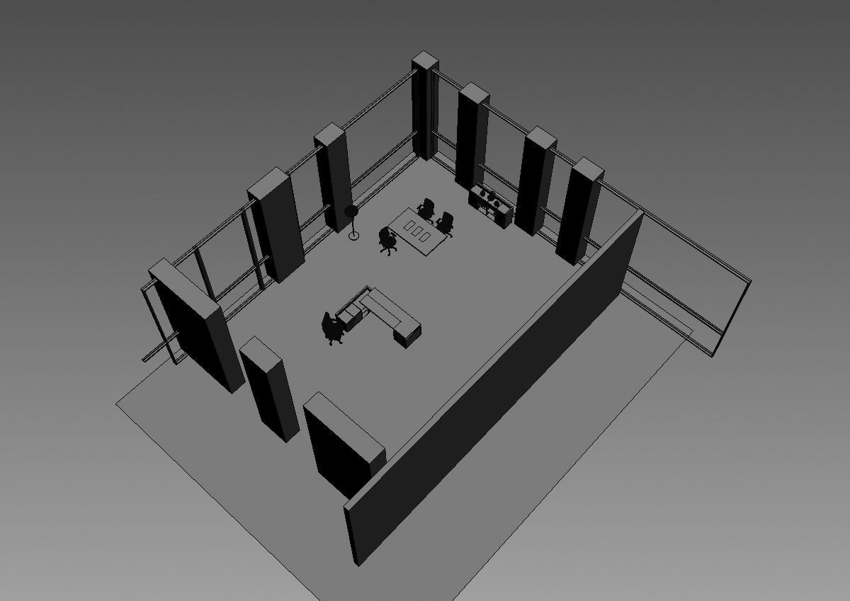 office interior md1299 b03 3D model_8