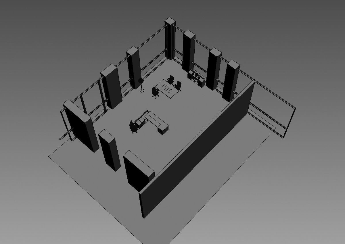 office interior md1299 b03 3D model_1