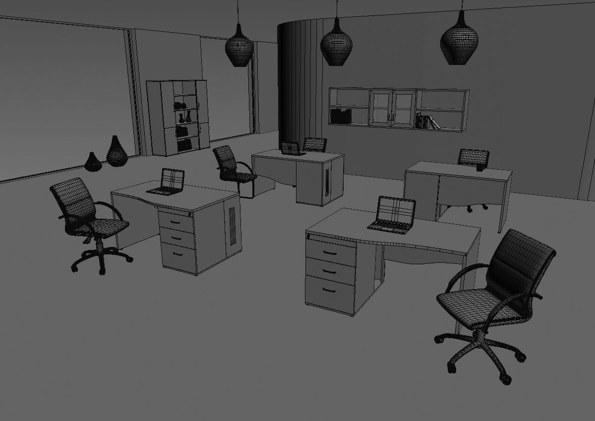 office interior md1299 b03 3D model_42