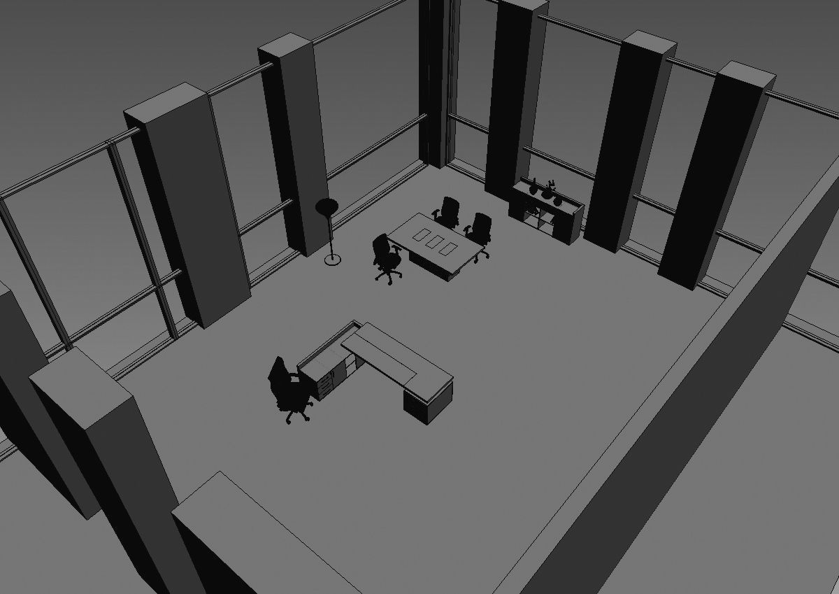 office interior md1299 b03 3D model_25