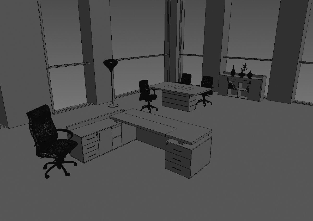 office interior md1299 b03 3D model_38