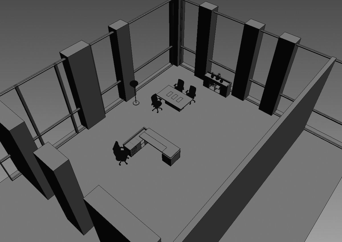 office interior md1299 b03 3D model_23