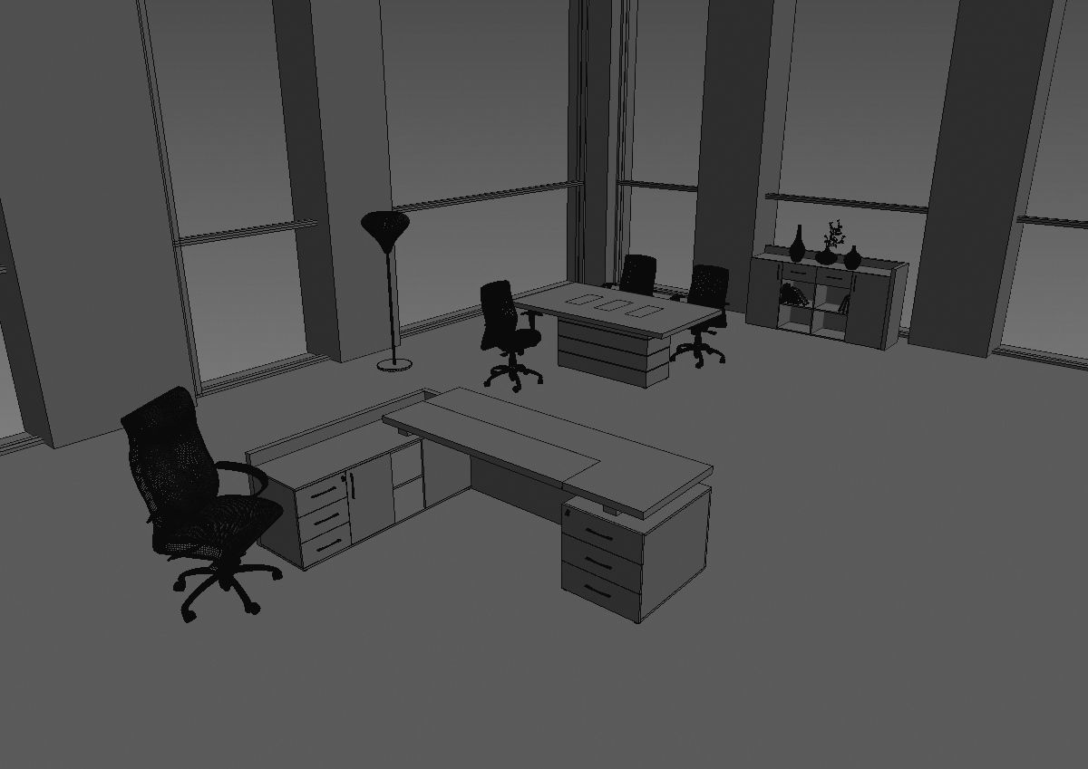 office interior md1299 b03 3D model_36