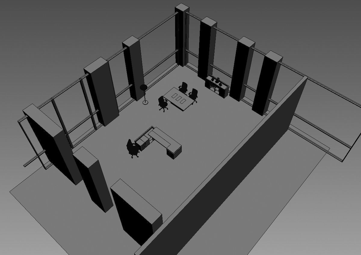 office interior md1299 b03 3D model_17