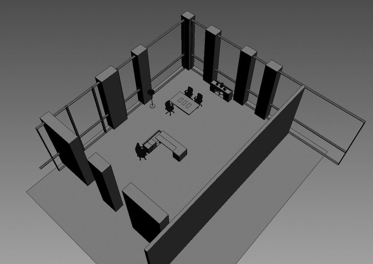 office interior md1299 b03 3D model_15