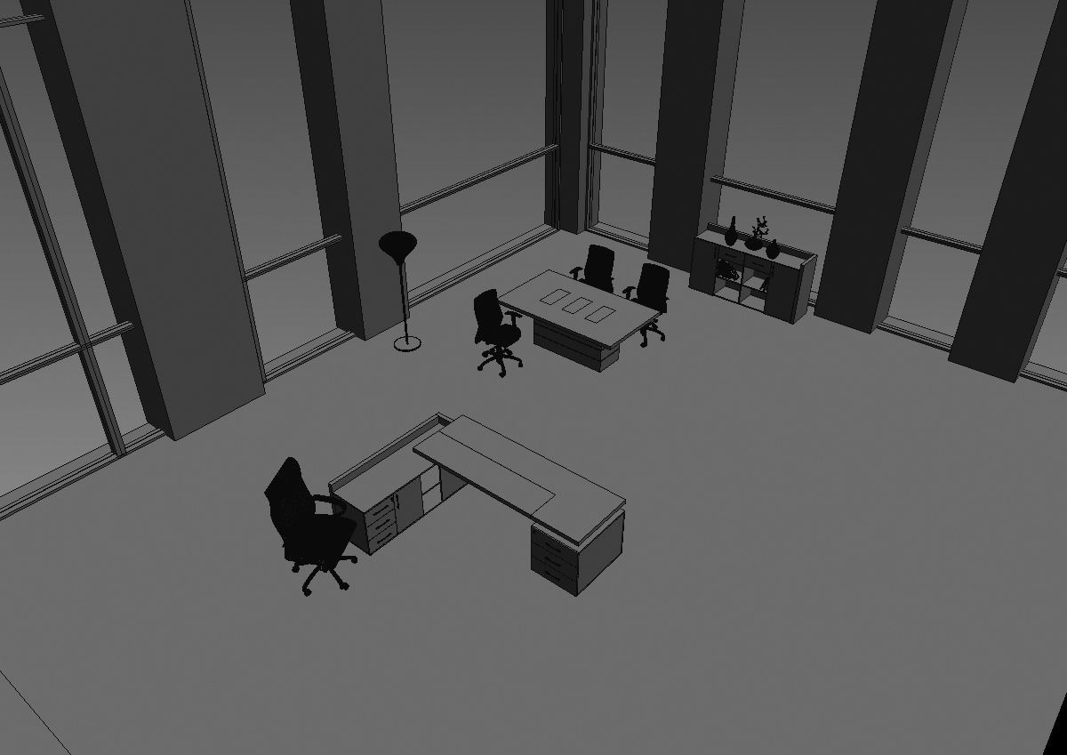 office interior md1299 b03 3D model_31