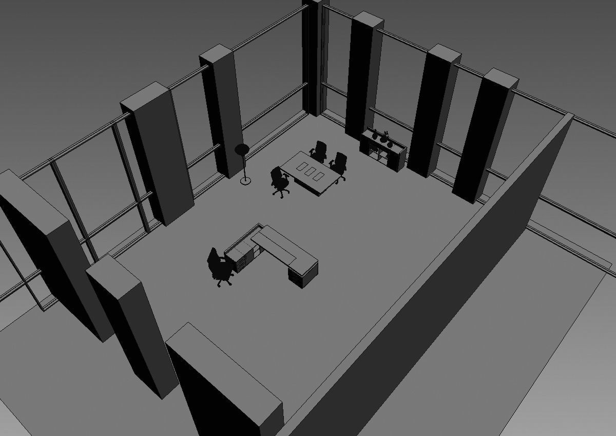 office interior md1299 b03 3D model_21