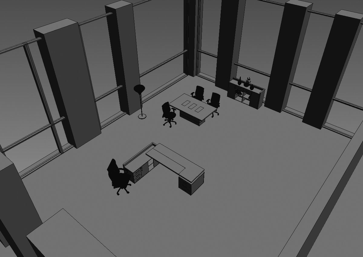 office interior md1299 b03 3D model_28