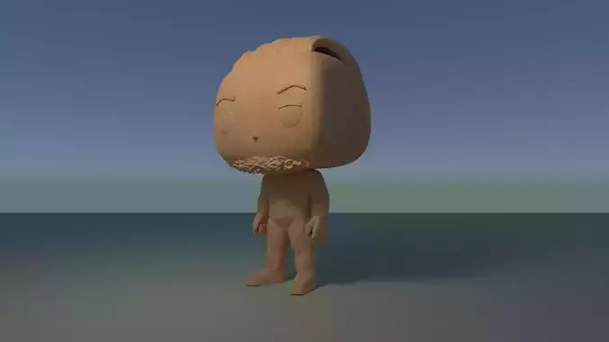 Custom Pop Pentatonix Scott Figure DIY 3D Print