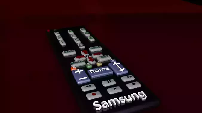remote control Samsung 3D print model