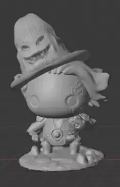 Wizard Dood 3D print model