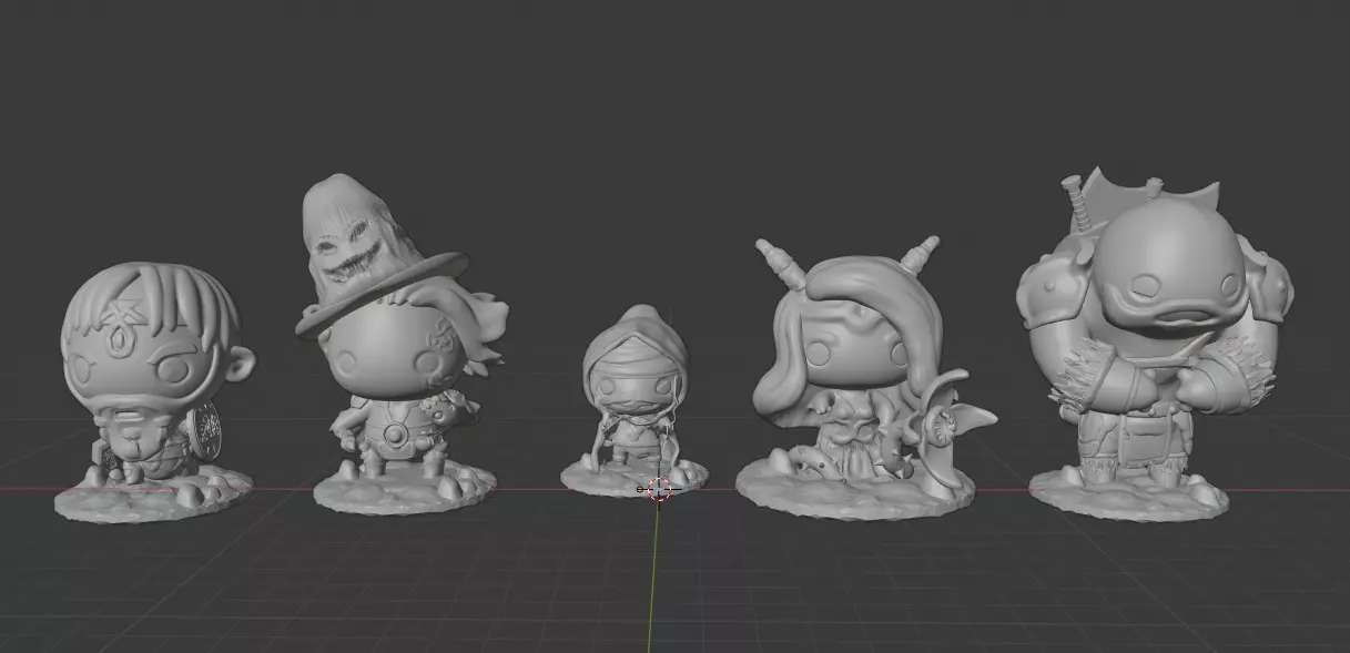 Dungeon Doodz Delving pack 3D print model_0