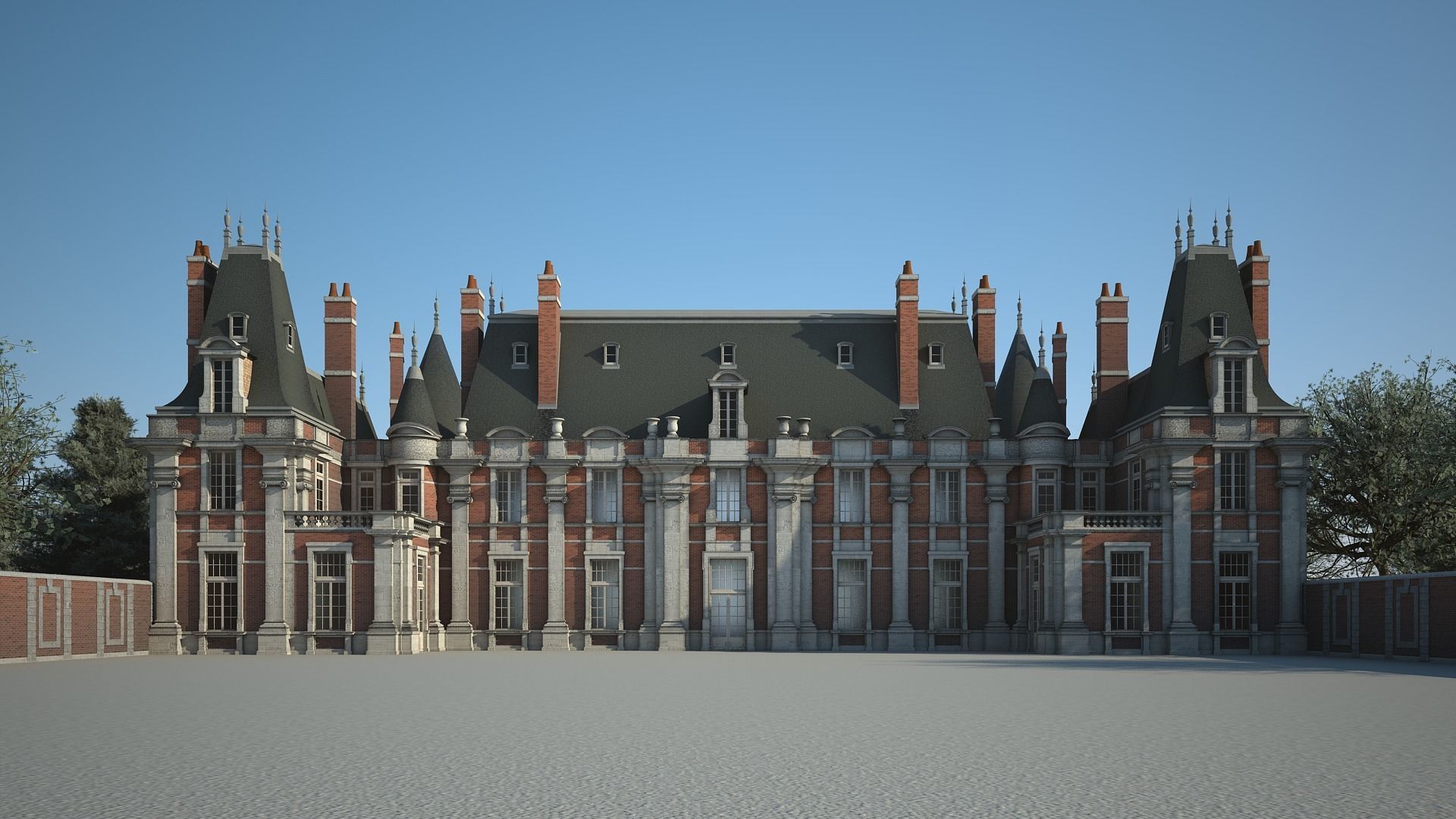  Old Chateau III 3D model_15