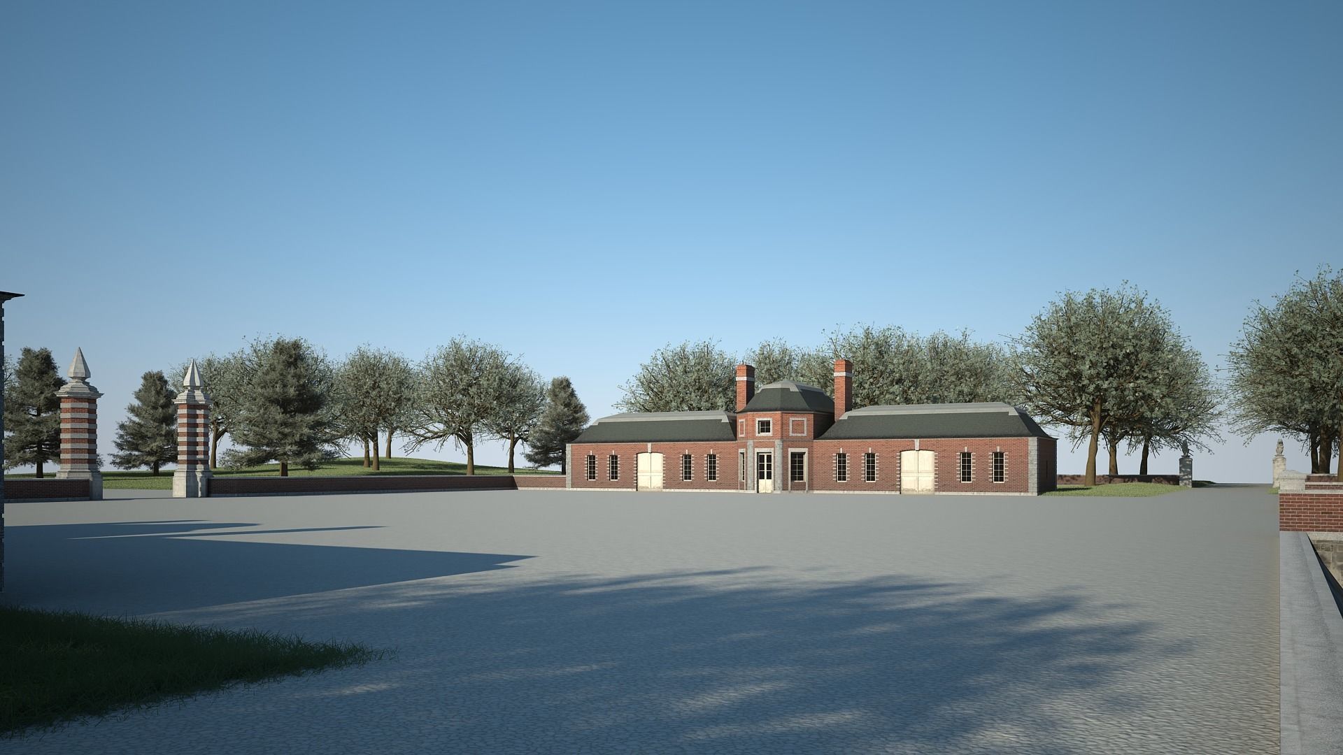  Old Chateau III 3D model_11