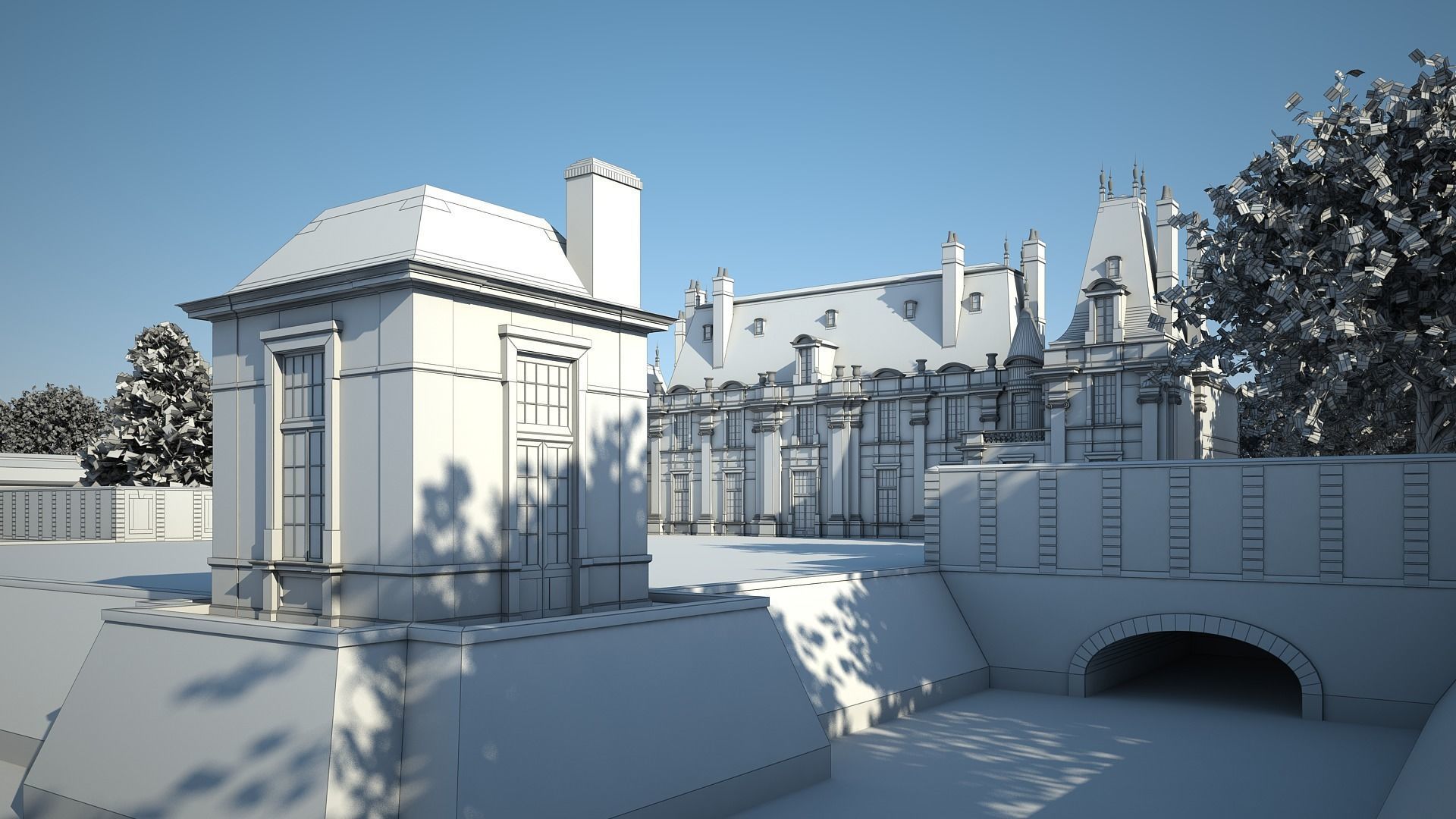  Old Chateau III 3D model_48