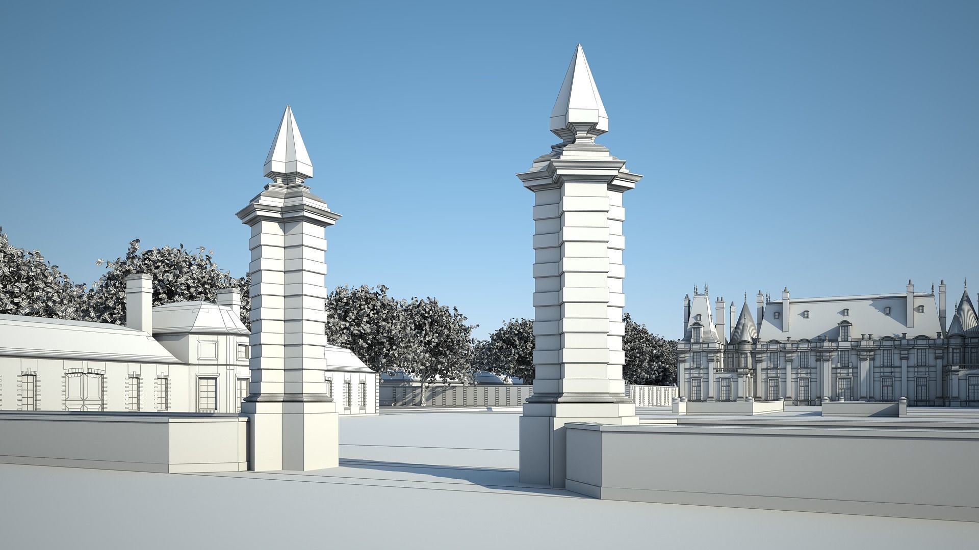  Old Chateau III 3D model_32