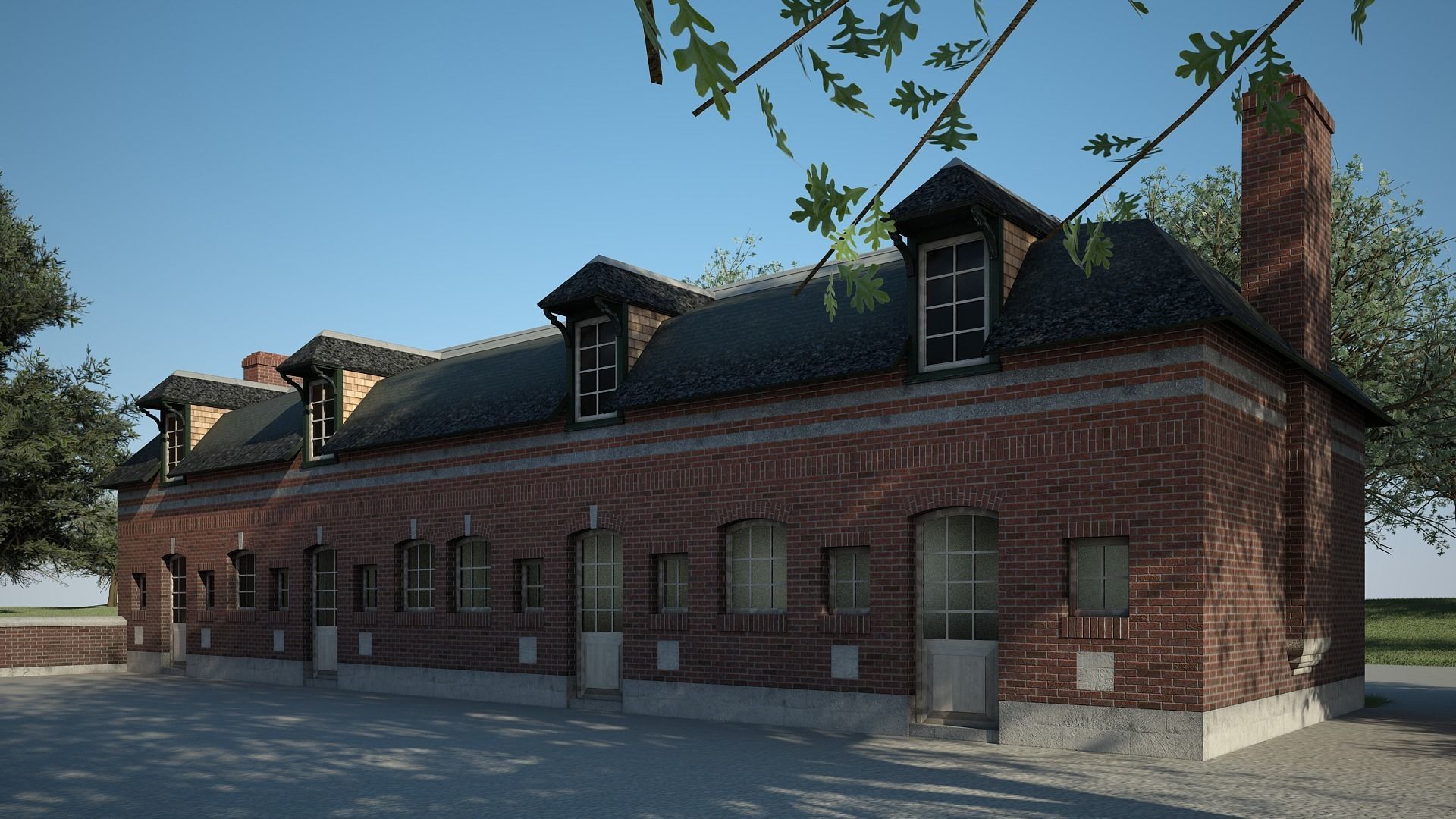  Old Chateau III 3D model_18