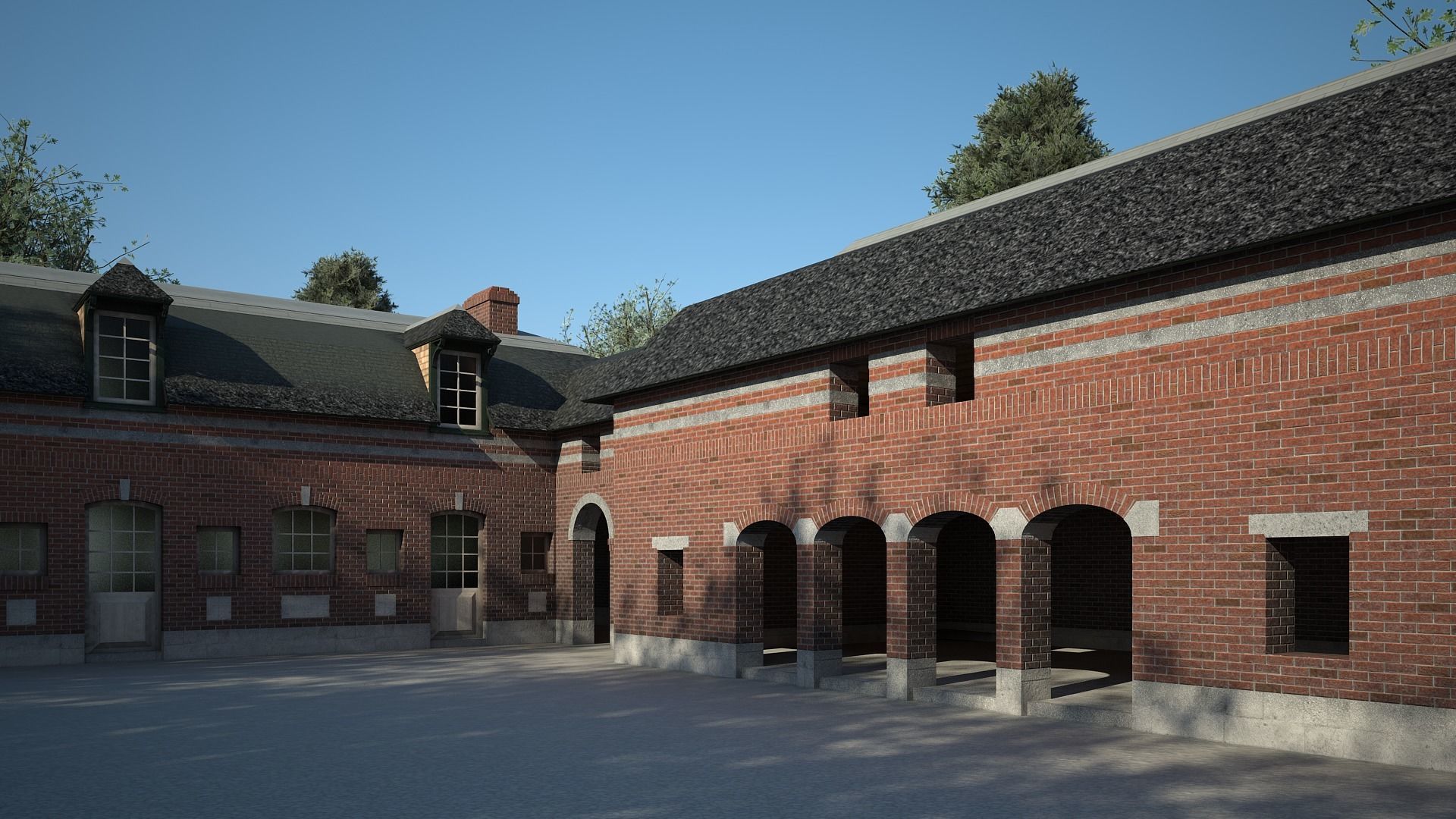  Old Chateau III 3D model_26