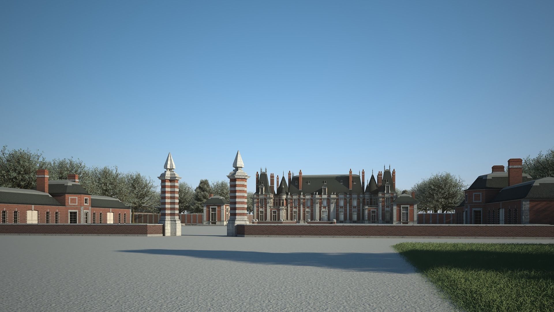  Old Chateau III 3D model_4