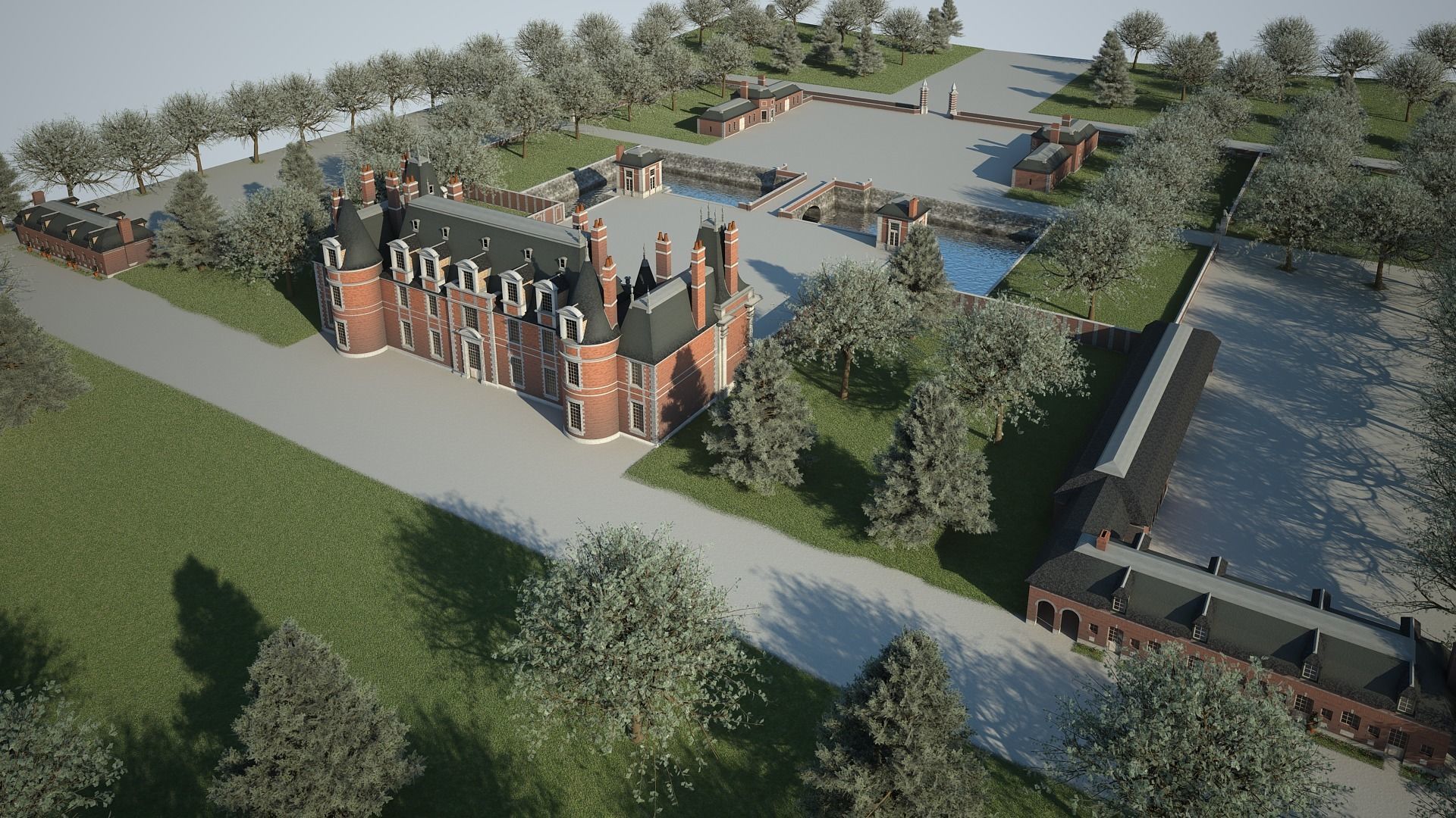  Old Chateau III 3D model_29