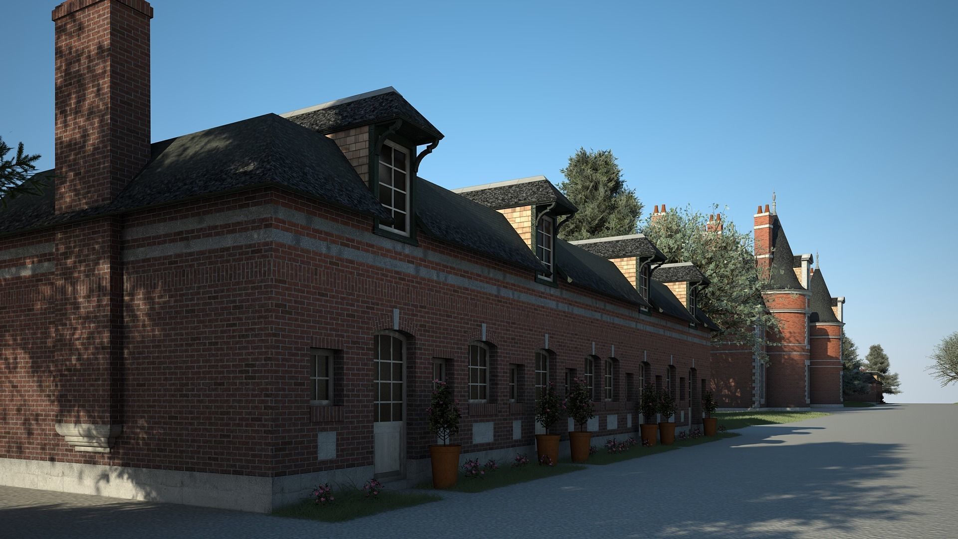  Old Chateau III 3D model_19