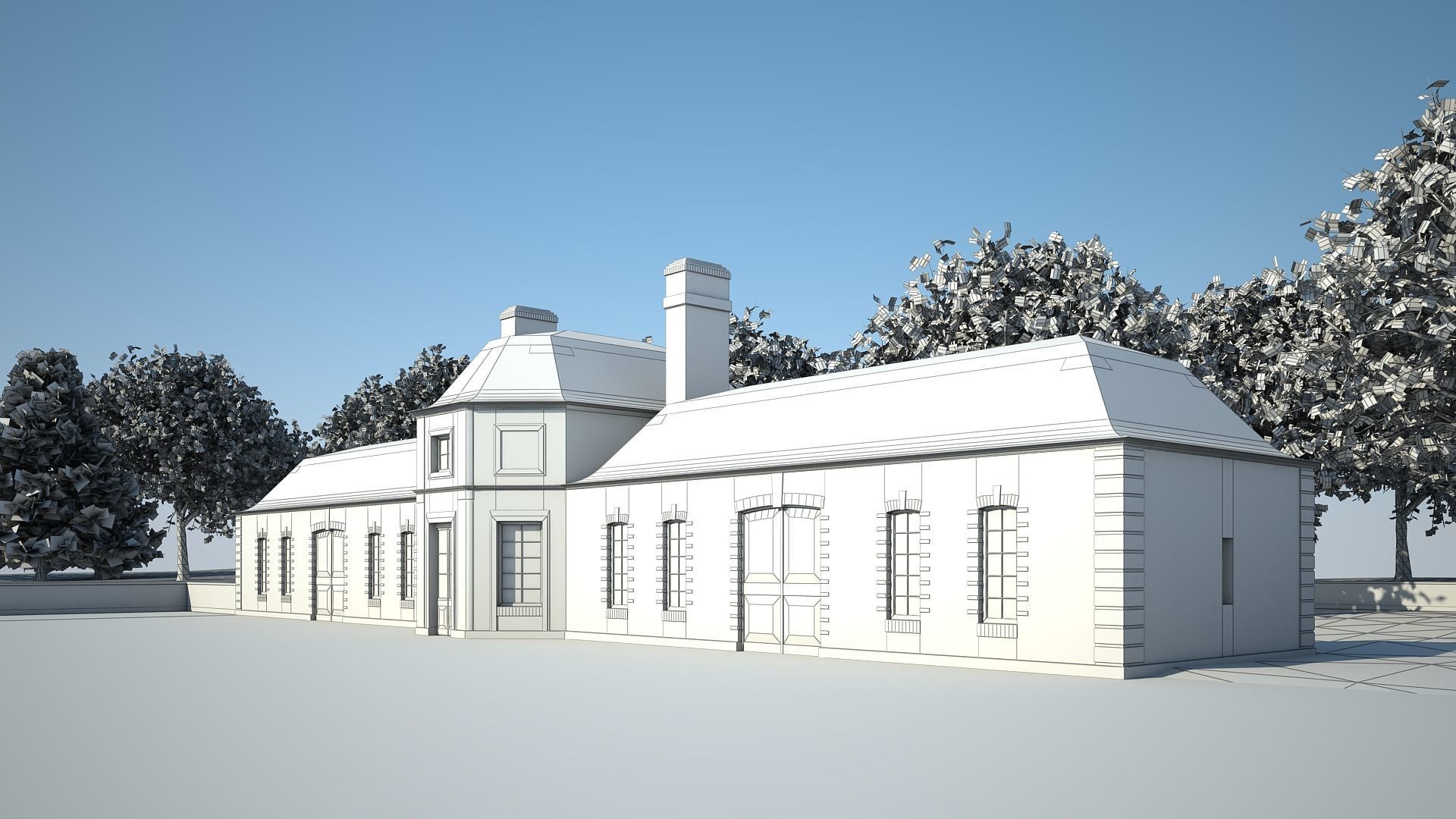  Old Chateau III 3D model_38