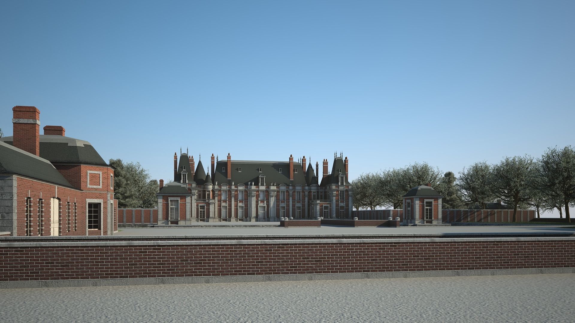  Old Chateau III 3D model_6