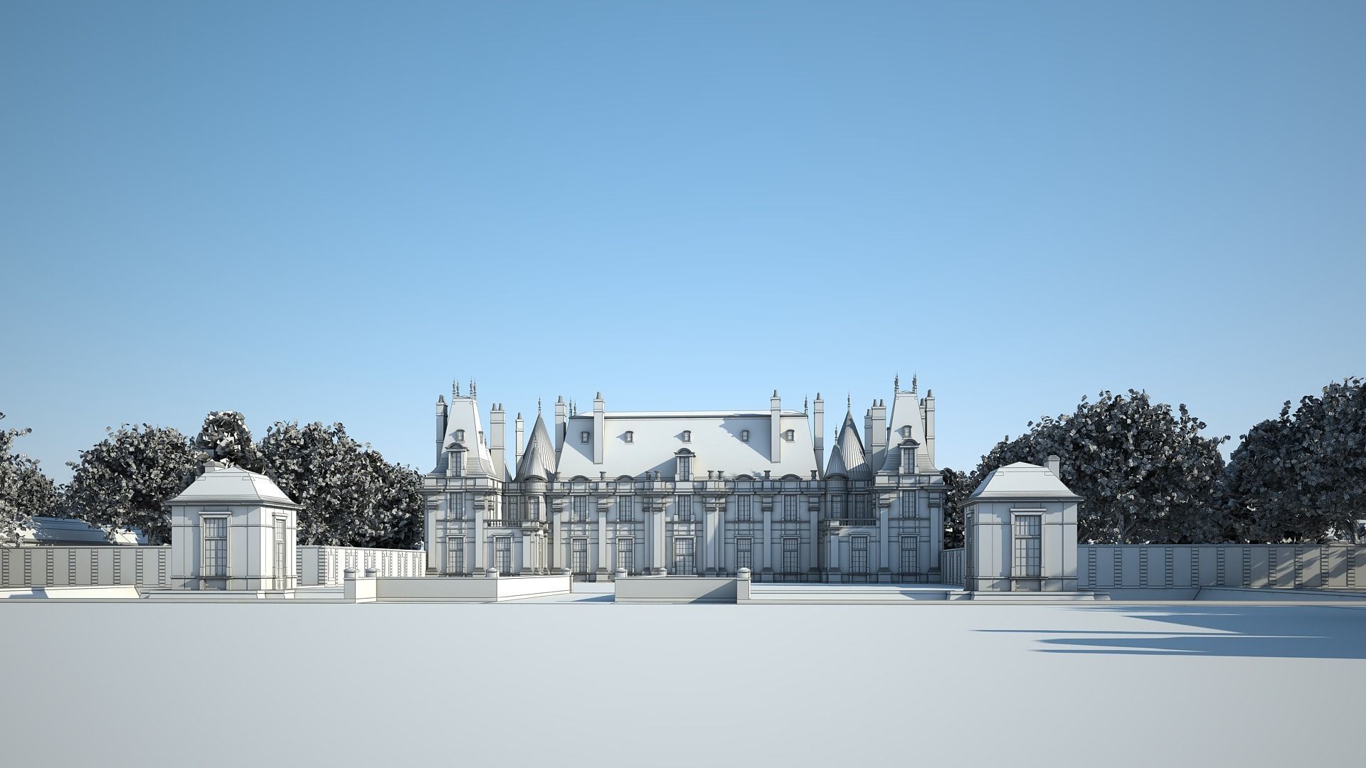  Old Chateau III 3D model_34