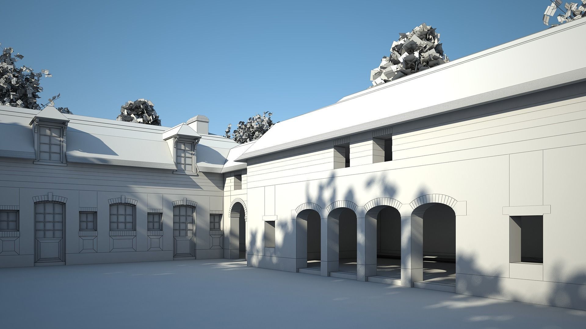 Old Chateau III 3D model_55