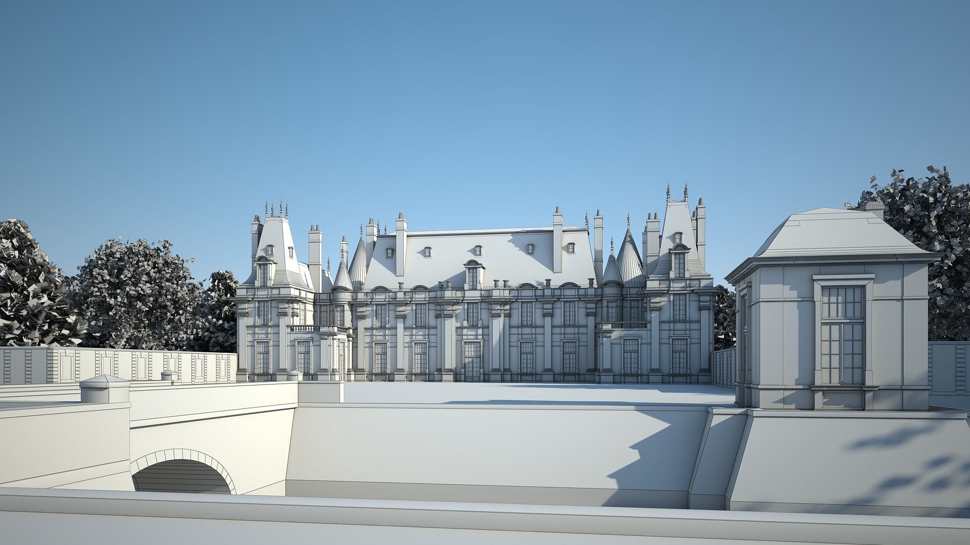  Old Chateau III 3D model_51