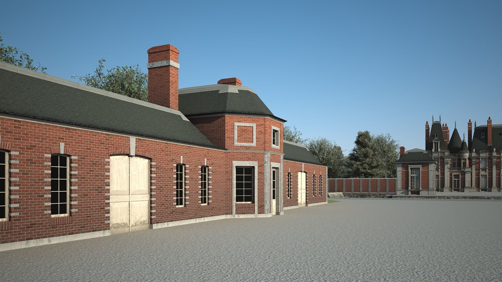  Old Chateau III 3D model_9