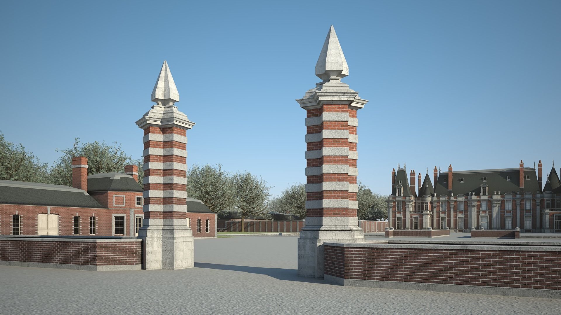  Old Chateau III 3D model_5