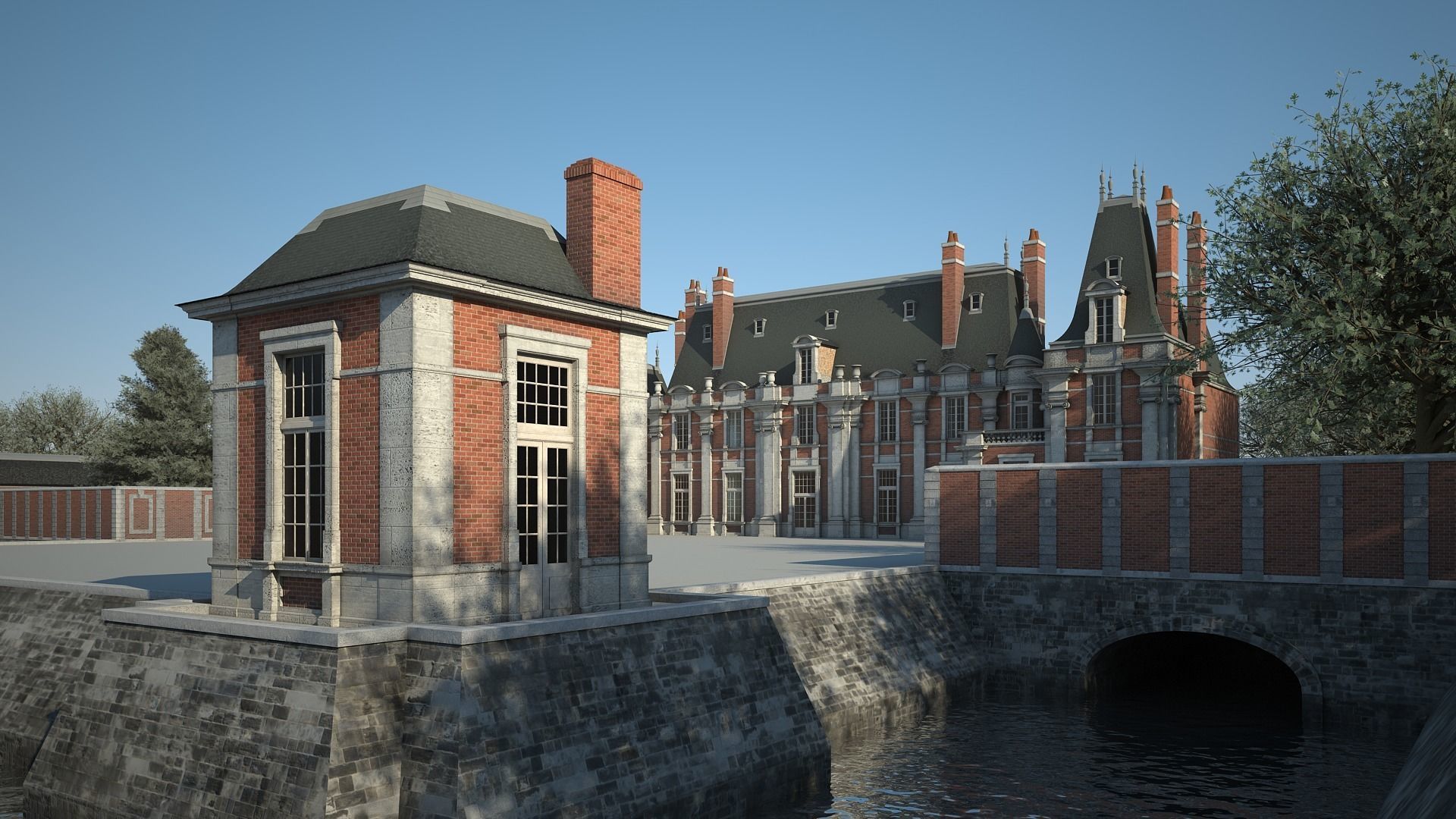  Old Chateau III 3D model_12